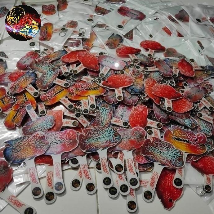 Fisch- Yang Louhan Yangan Untulan Ikan Louhan Aclyric Tebal Besar