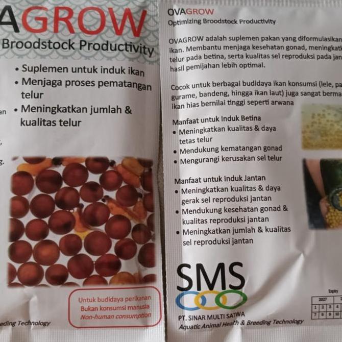 Fisch- Ovagrow 100 Gram / Vitamin E Untuk Indukan Ikan