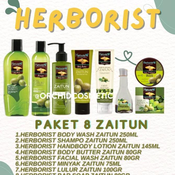 Herborist Paket Zaitun Lengkap / Herborist Paket Hadiah Seserahan Wedding Lengkap /Paket Herborist B