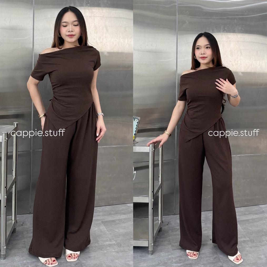 Flash Sale Cappie|| Gladys Oneset/ Setelan Top & Kulot Premium