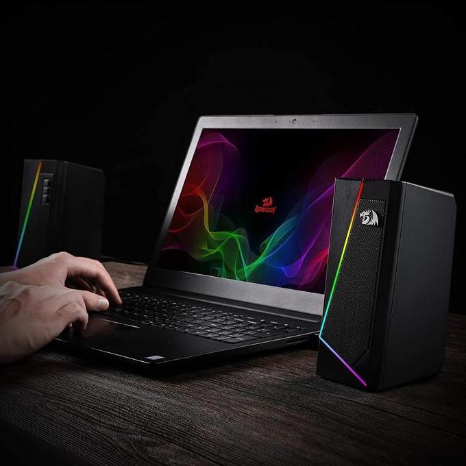 Sale Redragon Anvil Gs520 Rgb Speaker Classic Design And Simple Structure 2.0 Channel Stereo Speaker