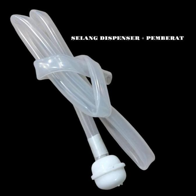 SELANG POMPA GALON BAHAN SILICONE SELANG POMPA GALON ELEKTRIK+PEMBERAT PLASTIK PM99