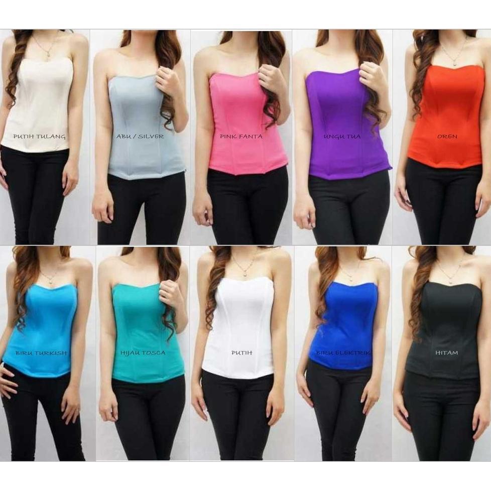 Bustier Kamisol Kemben Longtorso Korset Dalaman Kebaya / Longtorso Kaos Dalaman Kebaya