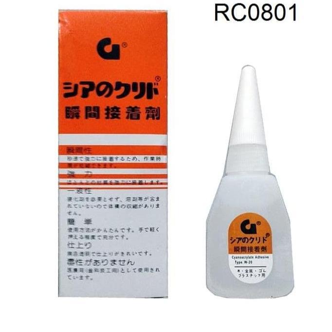 LEM KOREA SERBAGUNA PLASTIK GELAS LEM TETES GLUE EPOTEK TKPR