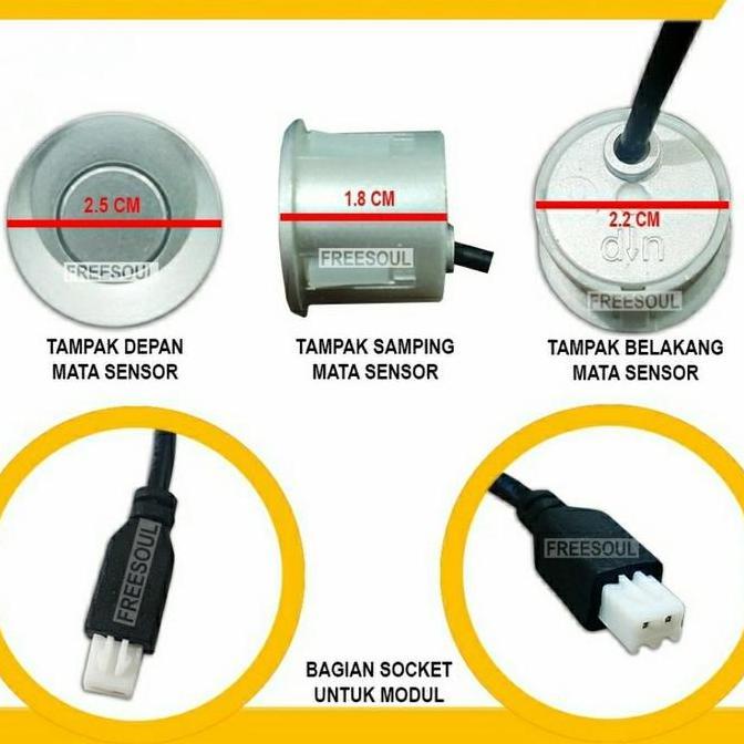 Parkir sensor mundur 2 titik bunyi mobil all new ertiga baleno scross