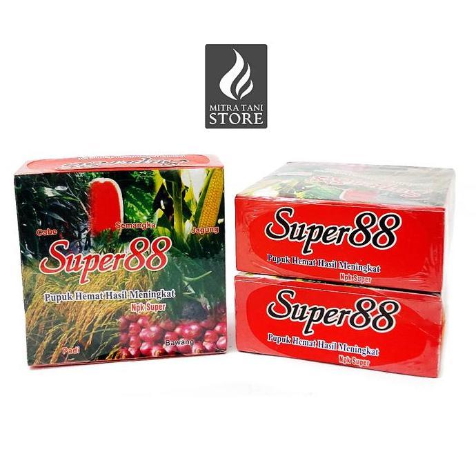 Super88 Pupuk NPK Super 250gr (TERBAIK) (TERBARU) (TERMURAH)