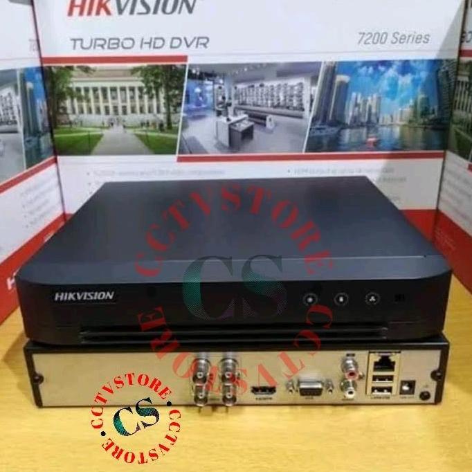 DVR 4 CHANNEL 5MP HIKVISION DS-7204HQHI-M1/E SUPPORT KAMERA AUDIO DVR 4CH 5MP HIKVISION Cctv