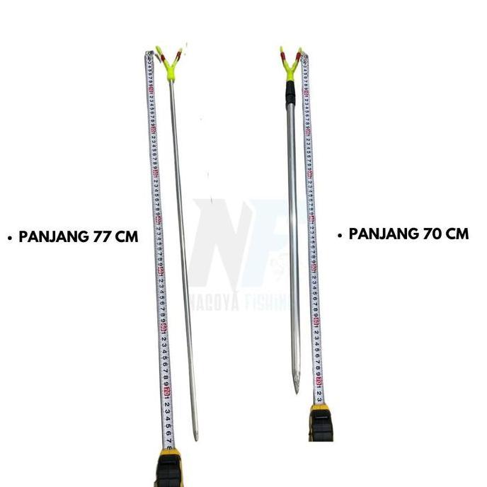 Penyangga Joran Congkok Jagrak Tegek Portable SATU SET DEPAN DAN BELAKANG  BAHAN Aluminium Panjang 1