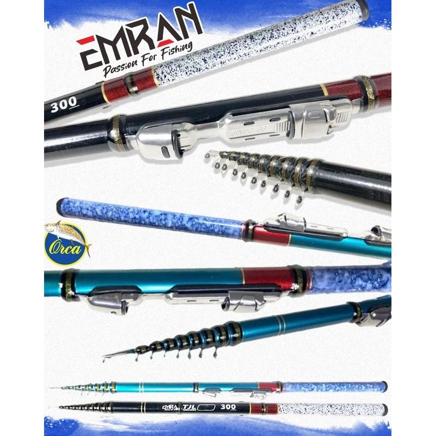 Joran Tegek Kolong Orca TJL & Emran TJL Ruas Pendek (TERBAIK) (TERBARU) (TERMURAH)