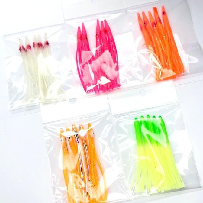 Umpan Skrit Cumi Karet Untuk Assist Hook GID (TERBAIK) (TERBARU) (TERMURAH)