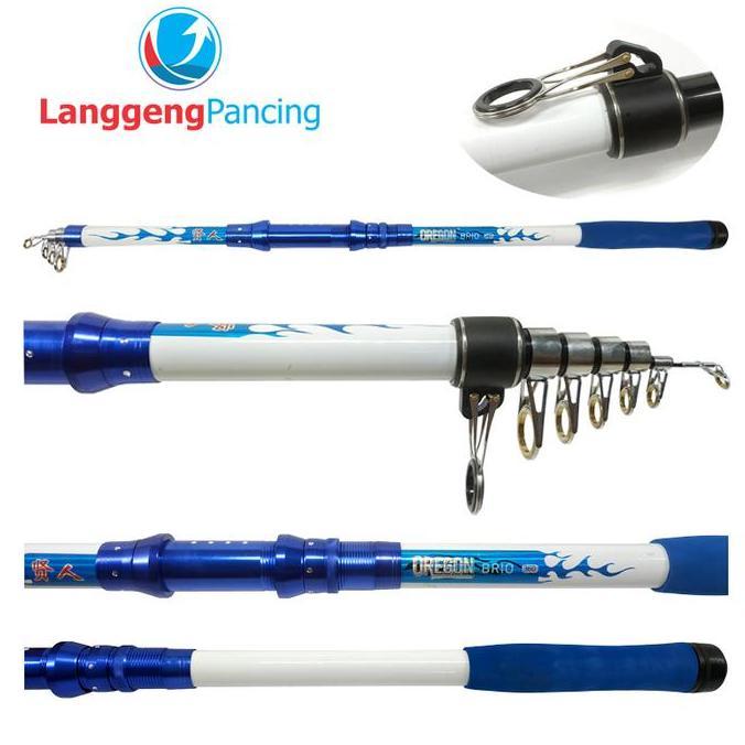 Joran Pancing Teleskopik Oregon Brio 180/240/270/300/360/390 (TERBAIK) (TERBARU) (TERMURAH)