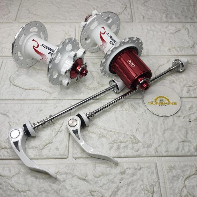 Hub Freehub 32H STRUMMER PRO Suara Jangkrik Disc Brake 6 Bolt Alloy Super Ringan