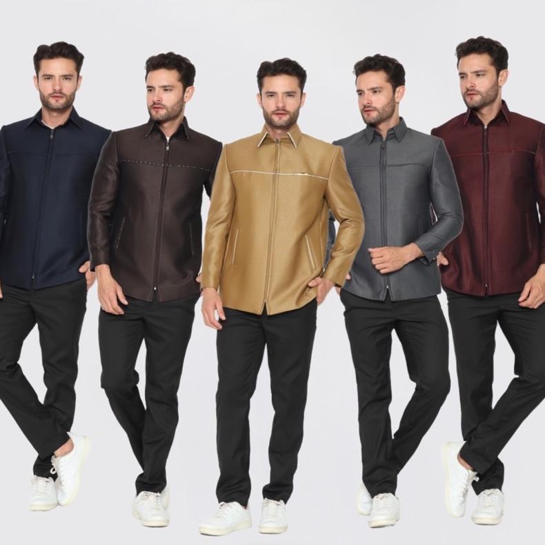 RECOMMENDED Jasket Jaket Jas Pria Formal Semi Wool - YUNG