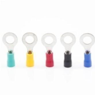 100PCS TERMINAL RING 12MM SKUN KABEL 2-12 MM MERAH HITAM BIRU KUNING YATZ27