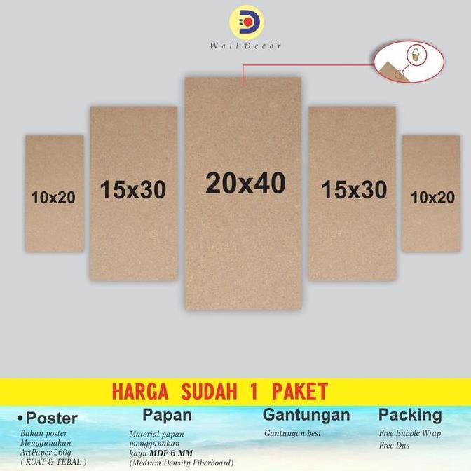 Cimon 1Set Poster Kayu Tokyo Revengers Pajangan Hiasan Dinding Mikey 5Pcs