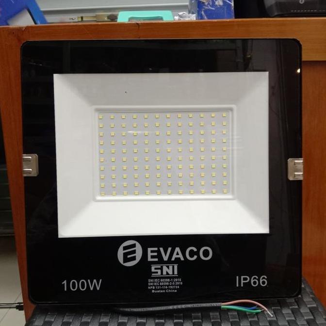 LAMPU SOROT LED 100 WATT / LAMPU TEMBAK LED 100 WATT EVACO IP66