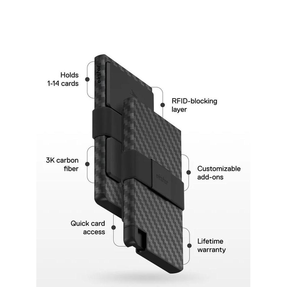 Sale Dompet Pria Ekster Cardholder Pro Carbon