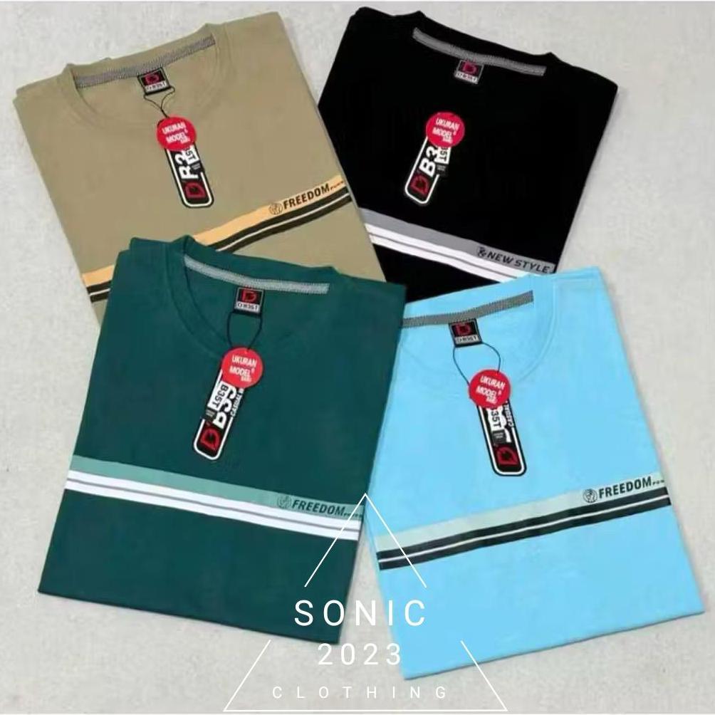 PROMO PAKET HEMAT 5 PCS 100RB KAOS MODEL SALUR TENGAH KAOS PRIA 5 PCS 100 RIBU | KAOS PRIA M L XL XX
