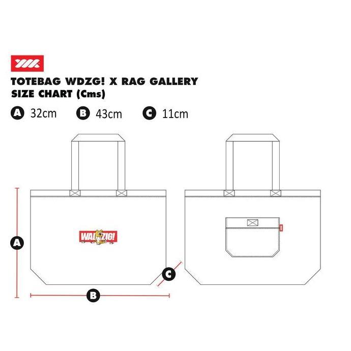 Murah Wadezig Bag - Graffiti Totebag