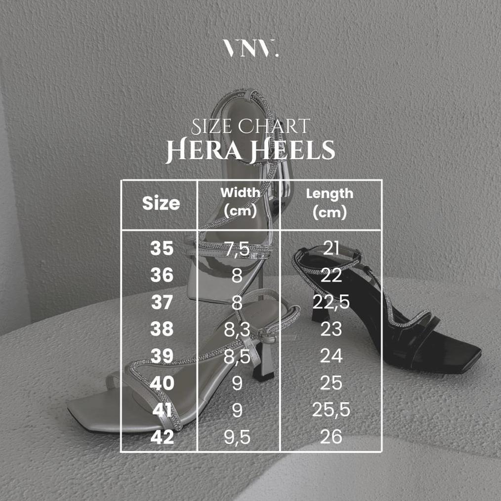 PROMO TERBARU Venivoir Hera Heels / Wedding Shoes / Wedding Heels 7cm