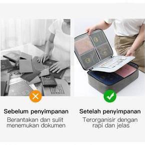 tas penyimpan dokumen tas dokumen tempat berkas dokumen map sleting tempat dokumen SS