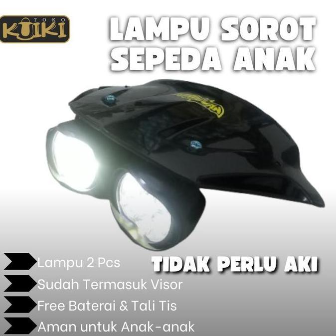 Lampu Sepeda Anak | Lampu Sorot Sepeda Outdoor | aksesoris Sepeda