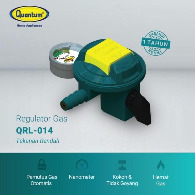 Regulator Quantum Meter QRL 14/QRL14 Regulator Gas Tekanan Rendah