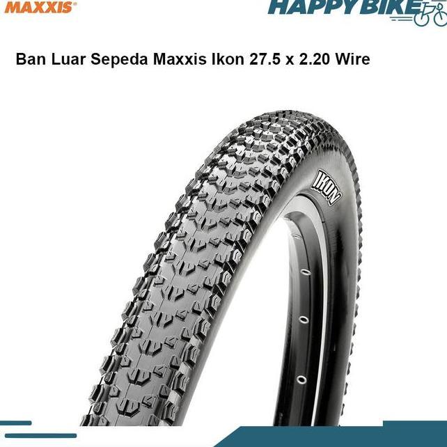 Maxxis Tire Ban Luar Sepeda Mtb Ikon 27.5 X 2.20 Nylon