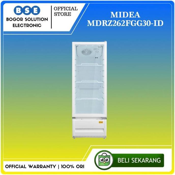 Midea Showcase MDRZ262FGG30-ID Showcase Midea 186 Liter MDRZ262 [RESMI]