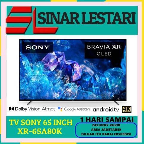 TV OLED SONY XR-65A80K BRAVIA XR ANDROID TV 65 INCH UHD 4K / XR-65A80J