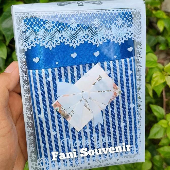 Grosir 25 Pcs Souvenir Dompet Salur Besar Kemasan Mika