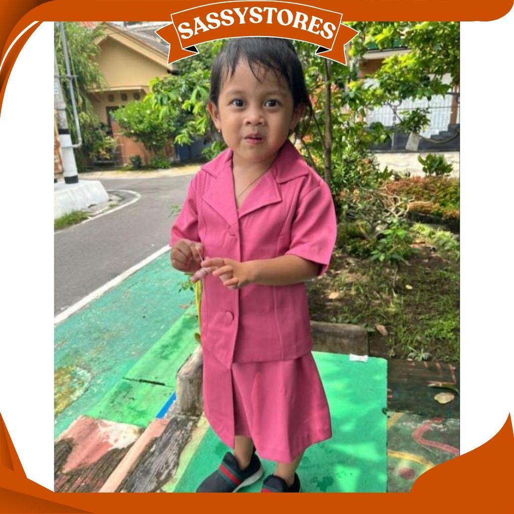 Baju anak BHAYANGKARI / 1 stell baju BHAYANGKARI anak / baju BHAYANGKARI anak muslim KZ Ori