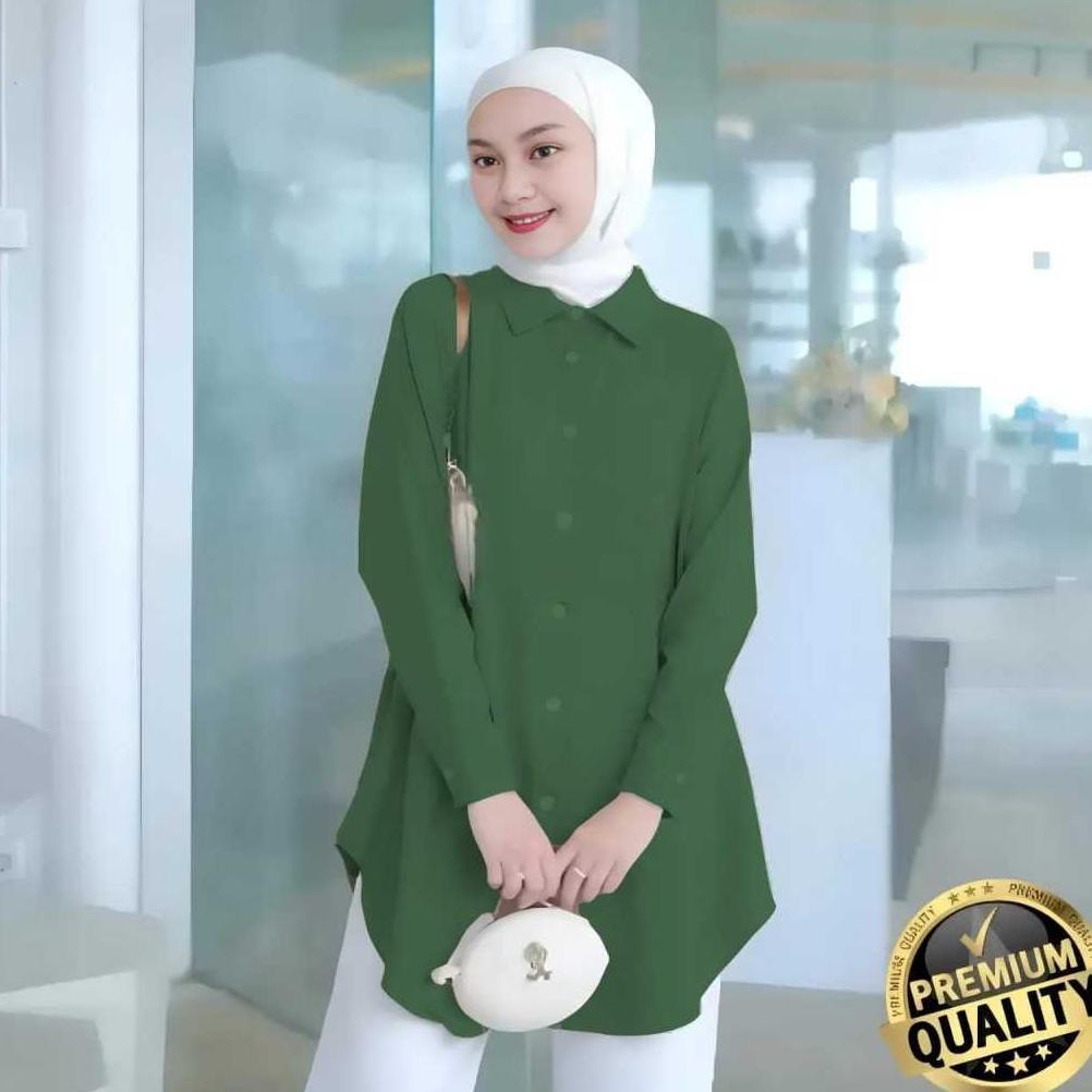 Diskon Moela Tunik Rayon Premium M L Xl Xxl 4L 5L Ld 110 -140 Atasan Wanita Tunik Terbaru 2025
