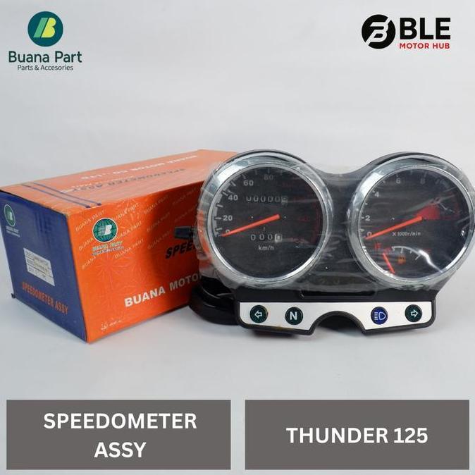 TERBARU - Buana Part Spidometer Komplit Suzuki Thunder 125  | Speedometer | BLE Motor Hub