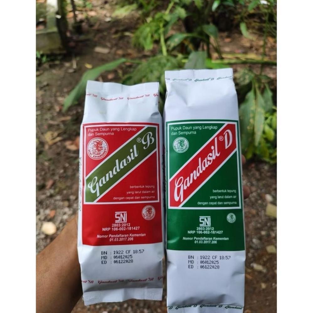 Promo Cod Gandasil B Dan Gandasil D Ukuran 500Gram Gandasil Pupuk Tanaman Daun Hijau Buah ><
