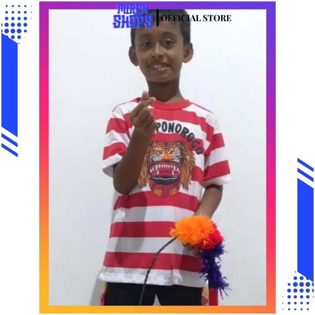 Barongan Caplokan Spon + Stelan Reog Ponorogo Anak + Embong Teratas