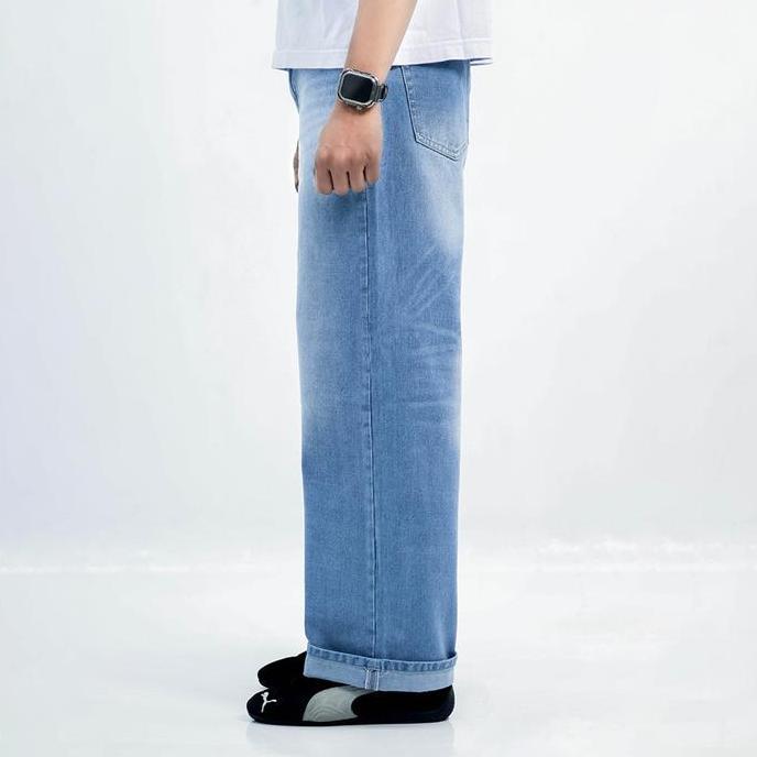 Trondheim Celana Denim Pria Loose Jeans Luz Bioblitz