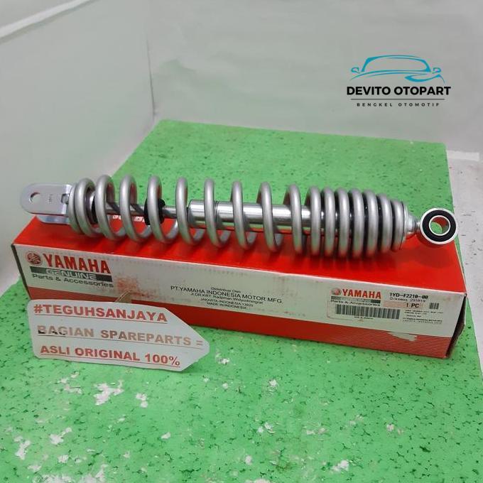 Shock Breaker Shockbreaker Belakang 1Yd Silver Mio Fino Fi 125 Yamaha Sparepart Lengkap