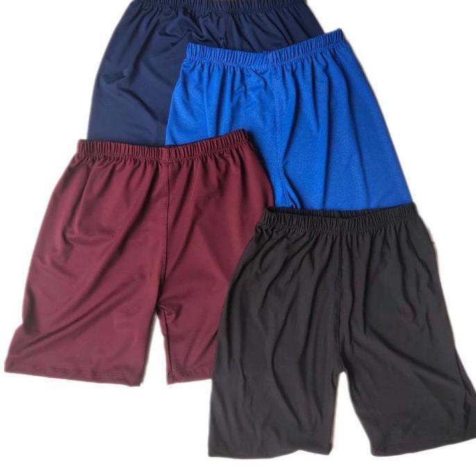 3 / 1 PCS Celana Dalam Santai Leging Lejing Legging Pendek Short Shot Strit Setrit Licin Spandex Wan