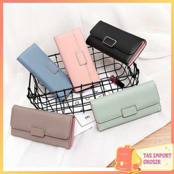 Original Tas Import Grosir - D5098 Dompet Panjang Wanita / Dompet Wanita / Dompet Import Korea / Wal