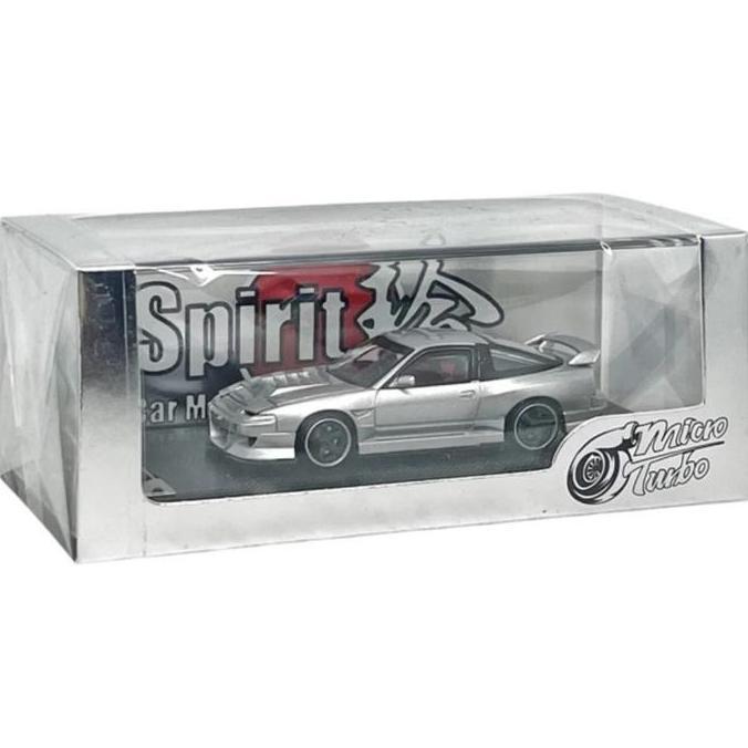 MT6407A4 - MICRO TURBO 1/64 NISSAN 180SX SPRIT REI MIYABI DIECAST MOBIL MAINAN MINIATUR AS2123