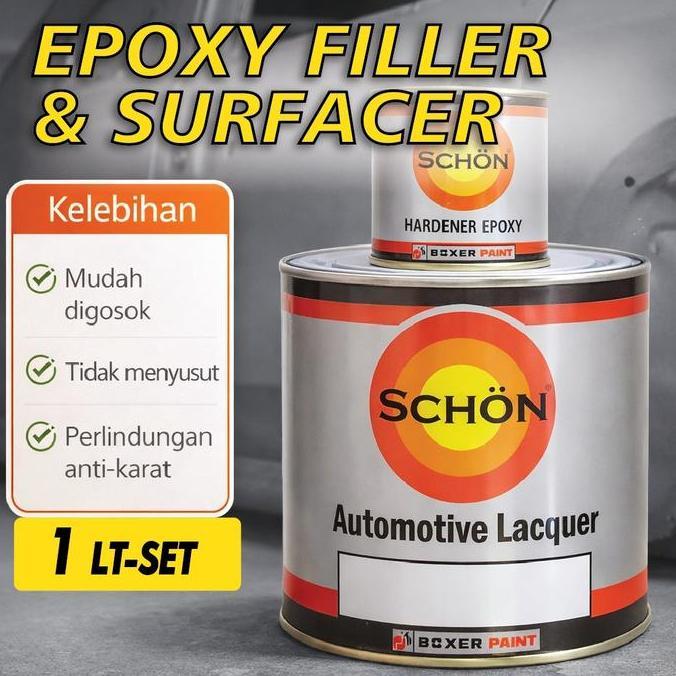 Epoxy Filler/ Surfacer SCHON Epoxy Filler (1lt-set)