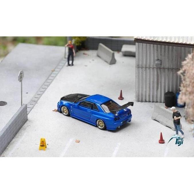 D.BO DCM RWB 993 RWB993 DUCKTAIL GREEN - HY MODEL VW BUS GULF - FUJI NISSAN GTR R34 CARBON HOOD - ST