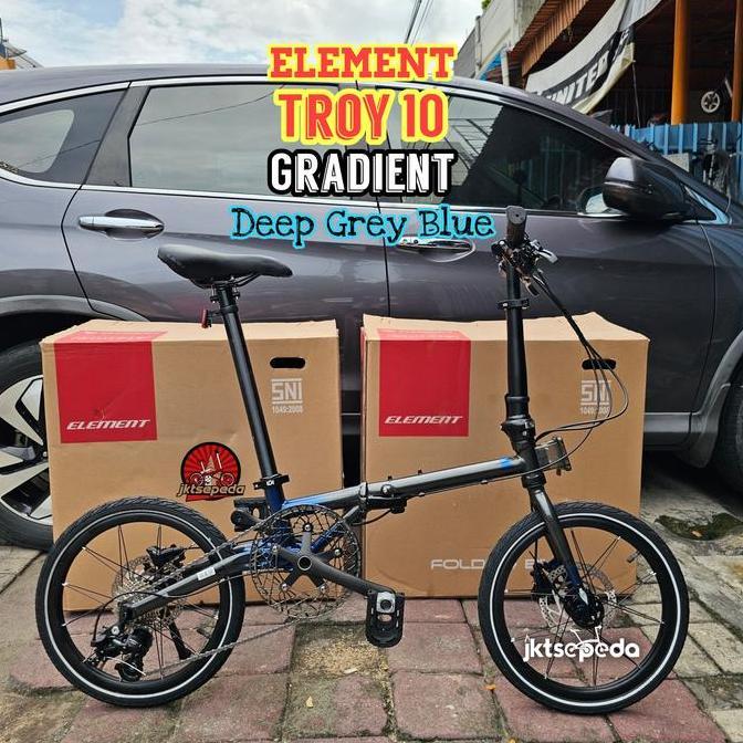 cv.permana / Sepeda Lipat ELEMENT Troy 10 Gradient Diskon