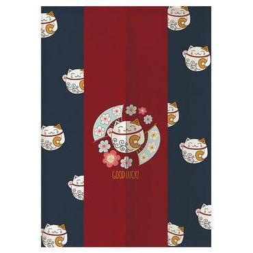 Noren Tirai Pintu Jepang import, Gorden Tirai Jepang, Gorden jendela Kain Katun Curtain