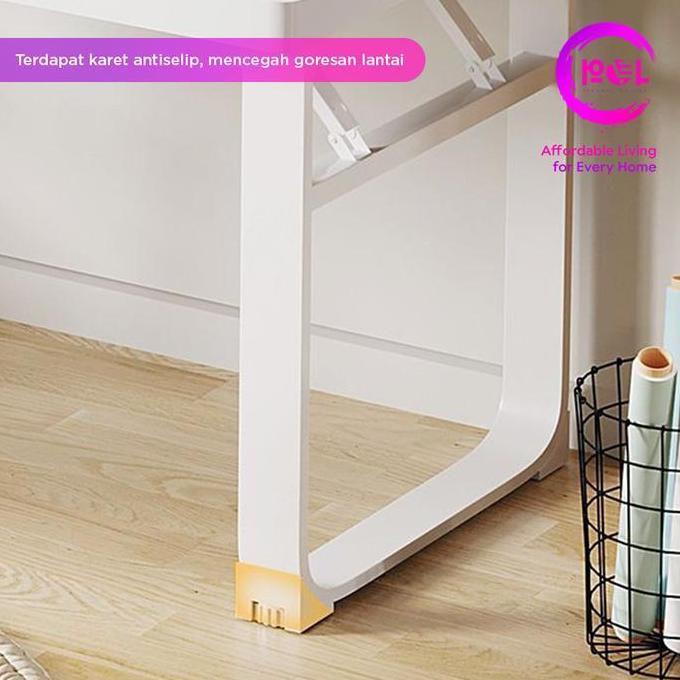 [POL] COD Meja Lipat Stainless Estetik | Coffee Table | Meja Estetik Nordic | Meja IKEA