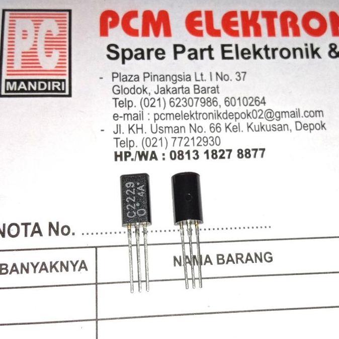 C2229 2SC2229 2SC 2229 2 SC TR TRANSISTOR TO92 TO-92 D'90