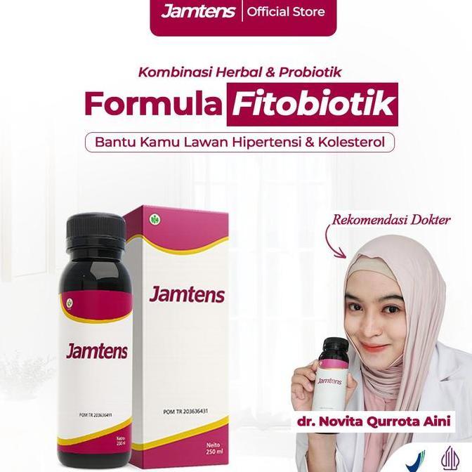 Jamtens Herbal Fitobiotik Fermentasi Membantu Menurunkan Darah Tinggi Dan Hipertensi