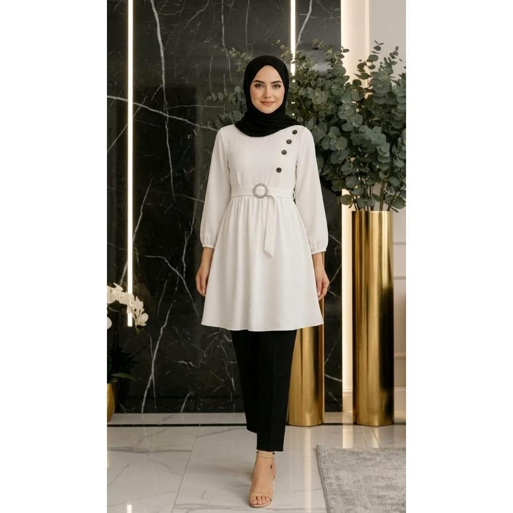 EXCLUSIVE TUNIK -ATASAN WANITA TERBARU KEKINIAN | TUNIK SIMPLE MEWAH TRAND 2025