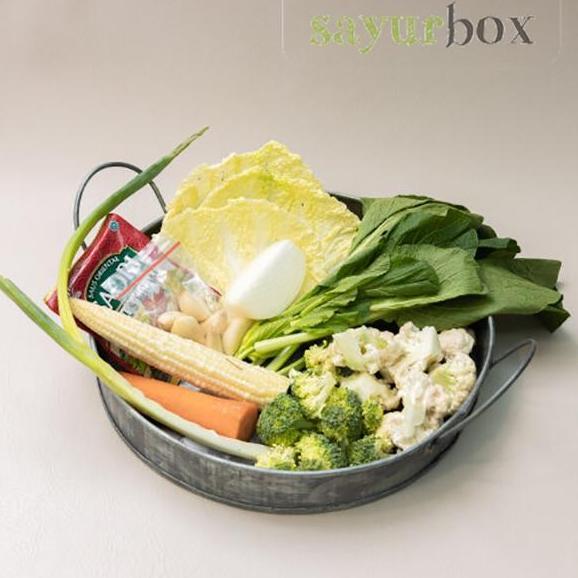 Sayurbox Ijo-Ijo Kitchen Paket Masak Cap Cay 1 Pack Sayurbox Brokoli Kembang Kol Sawi Putih Hijau Wo